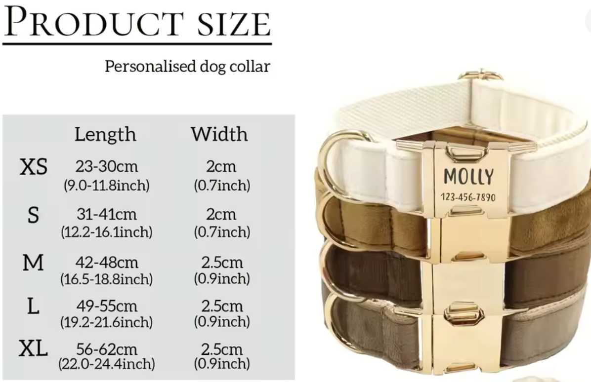CUSTOM DOG/CAT COLLAR