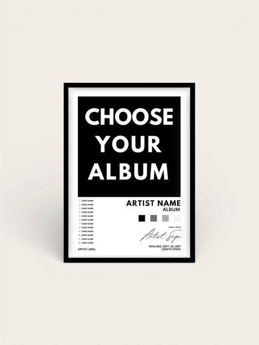 CUSTOM ALBUM COVER POSTER WITH FRAME (3)