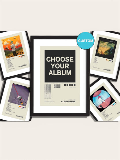 CUSTOM ALBUM COVER POSTER WITH FRAME (3)
