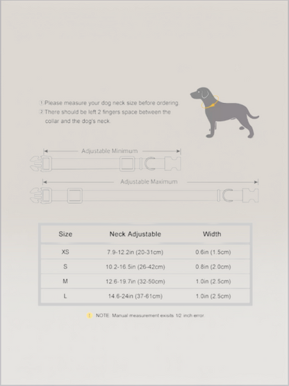 CUSTOM DOG/CAT COLLAR